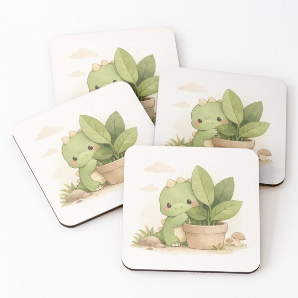 Item preview, Dinosaur – Soft Minimalist Animal Illustration designed and sold by NytasCraftHub.