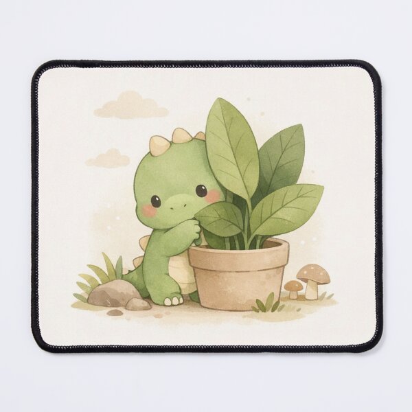 Item preview, Dinosaur – Soft Minimalist Animal Illustration designed and sold by NytasCraftHub.
