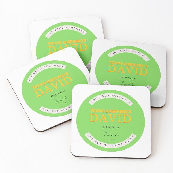 Item preview, Young Shepherd David - Biblical Art Sticker designed and sold by DavisCollection.