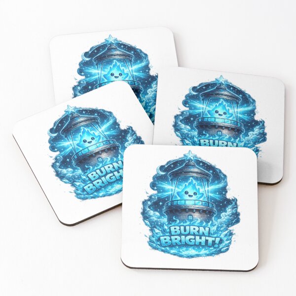 Item preview, Blue Flame Lighthouse – Burn Bright Ice Fire Design designed and sold by ustylelab.