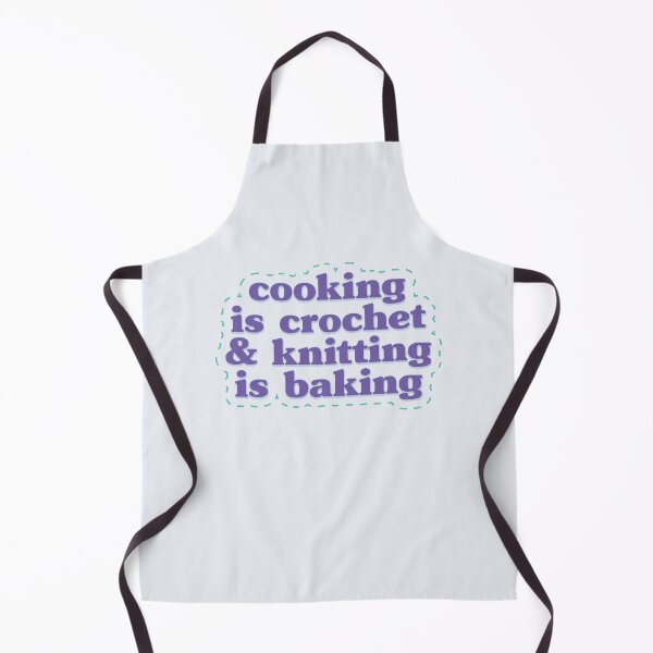 Item preview, Cooking is Crochet & Knitting is Baking designed and sold by SweetLog.