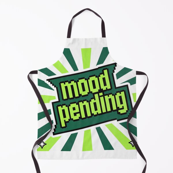 Item preview, Mood Pending Pixel Text - Retro Gaming Meme designed and sold by PictorialWhimsy.