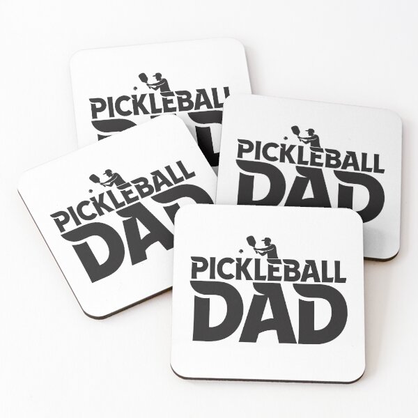 Item preview, Pickleball Dad Swinging Paddle Silhouette Sticker Gift designed and sold by CutRootCo.