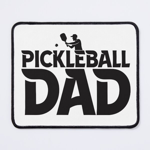 Item preview, Pickleball Dad Swinging Paddle Silhouette Sticker Gift designed and sold by CutRootCo.