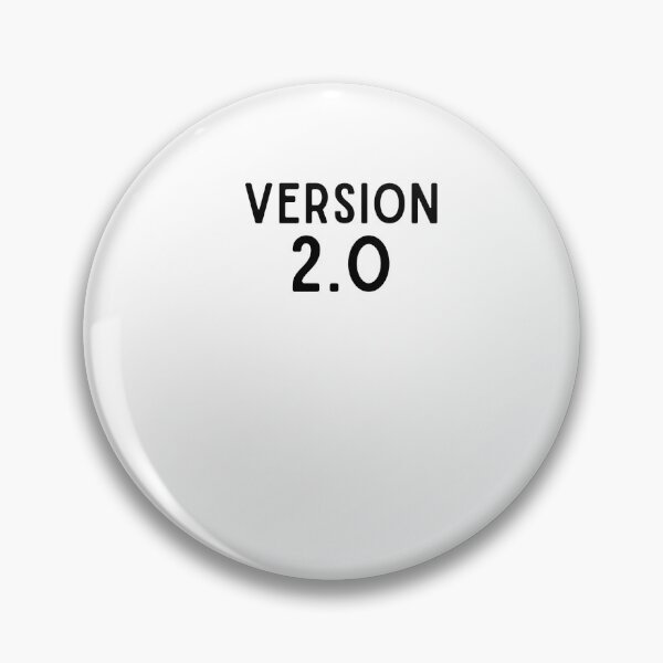 Item preview, Version 2.0 – Minimal Self-Improvement Typography Design designed and sold by Lynn Creates.