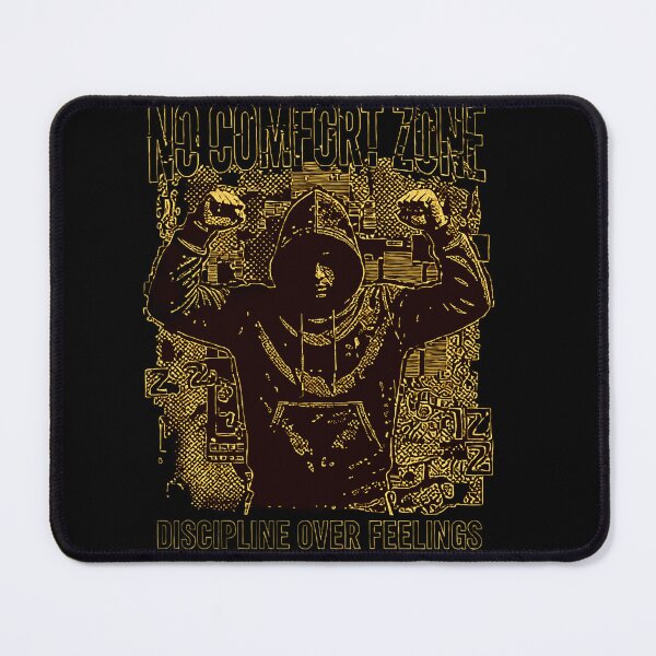 Item preview, No Comfort Zone - Discipline Over Feelings Motivational Art designed and sold by No Excuses .