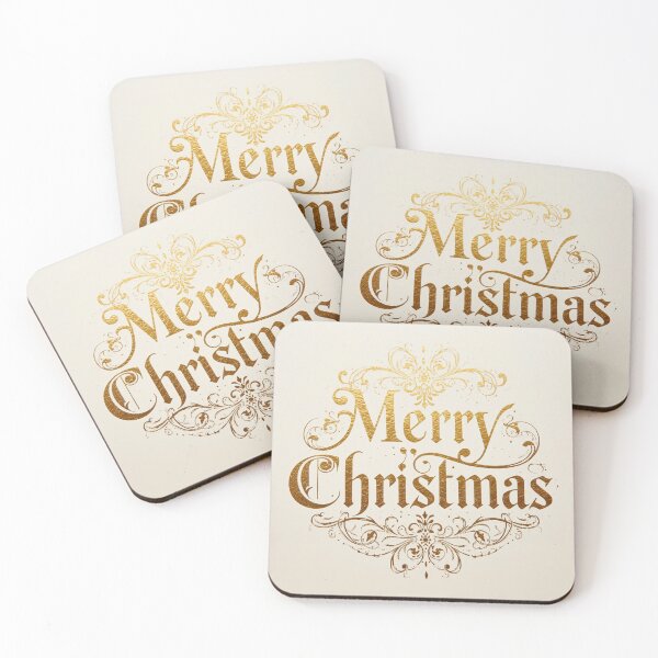 Item preview, Golden merry Christmas  designed and sold by JosueShop101.