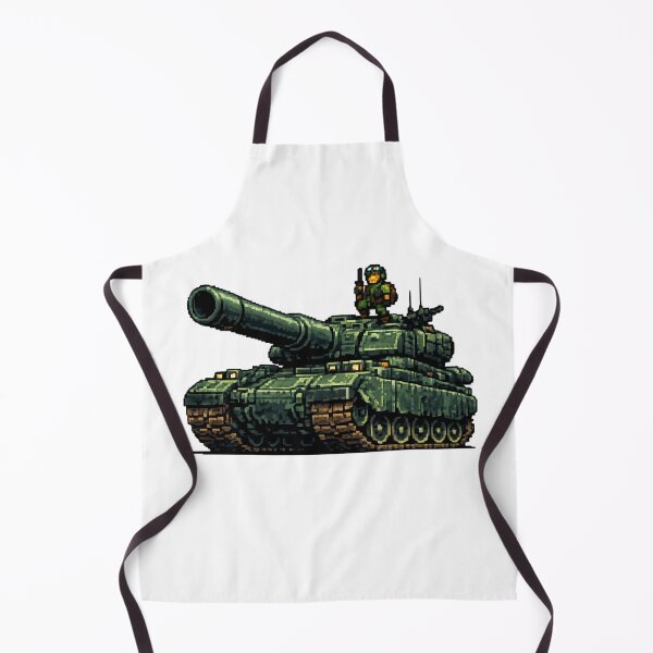 Item preview, Pixelated Battle Tank: Military Might in 8 Bits designed and sold by NextNoob485.