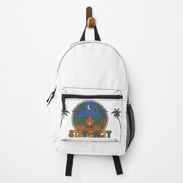 Item preview, Retro Night Beach Bonfire - Stay Salty designed and sold by "Positive Vibes & Daily Lifestyle".