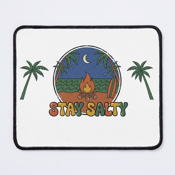 Item preview, Retro Night Beach Bonfire - Stay Salty designed and sold by The Daily Progress.