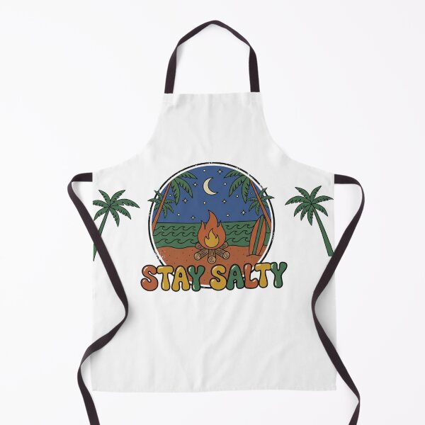 Item preview, Retro Night Beach Bonfire - Stay Salty designed and sold by The Daily Progress.
