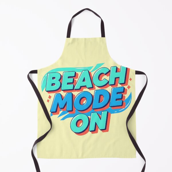 Item preview, Beach Mode On – Fun Summer Typography Design designed and sold by Sea Gem.