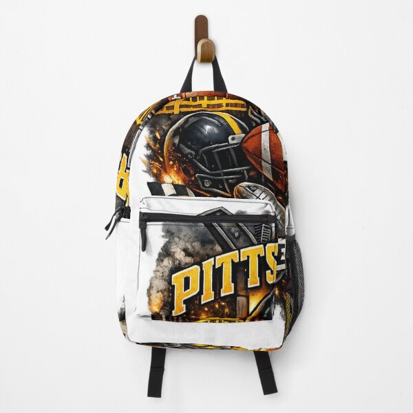 Item preview, Pittsburgh Football Steel City Design Black Gold Gridiron Fan Shirt American Football Graphic Tee designed and sold by GarnerSupplyCo.