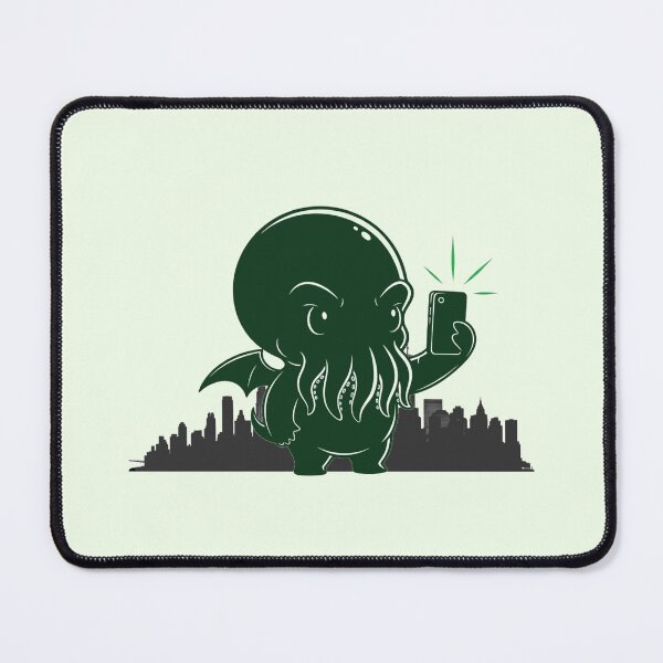 Item preview, Cthulhu taking a selfie in the big city designed and sold by Cute&B.