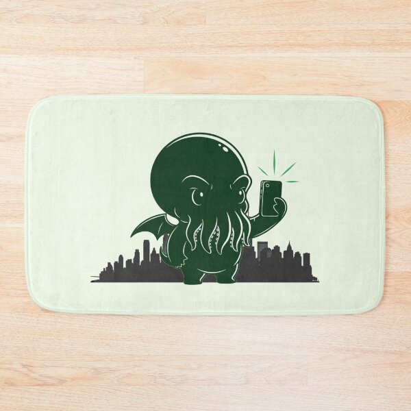 Item preview, Cthulhu taking a selfie in the big city designed and sold by Cute&B.