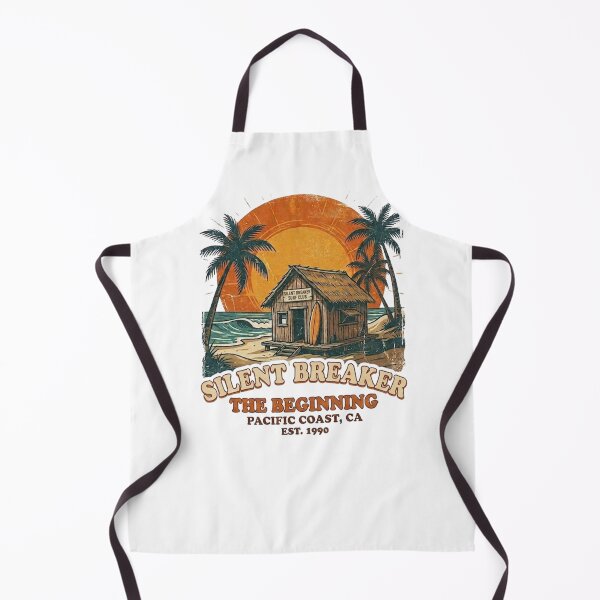 Item preview, Silent Breaker Surf Club - The Beginning 1990 Vintage Pacific Coast CA Surf Shack designed and sold by The Daily Progress.