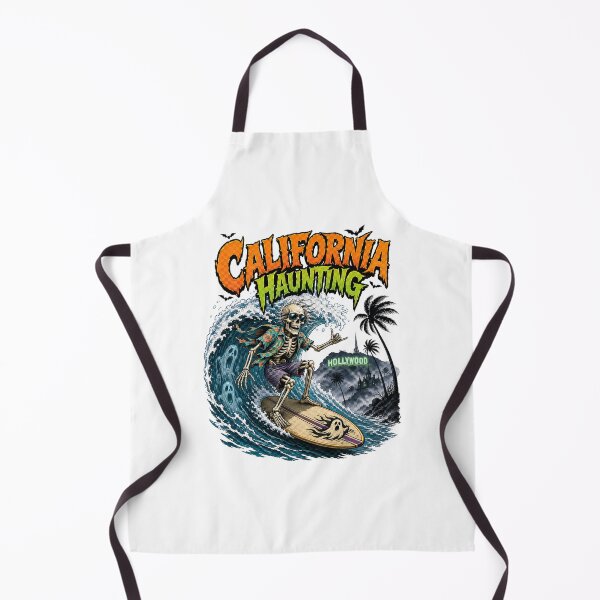 Item preview, California Haunting Skeleton Surfer Horror Comedy designed and sold by Sonic Nova Studios.
