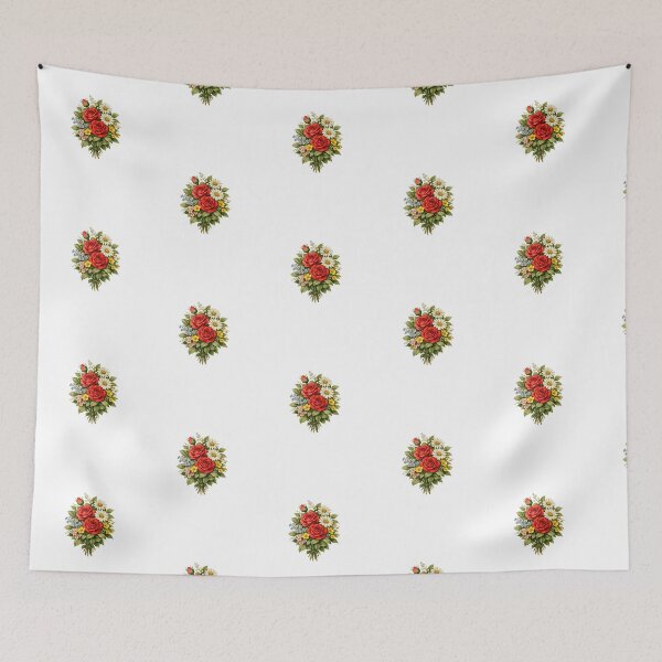 Item preview, Vintage Floral Bouquet – Classic Botanical Elegance designed and sold by Joyfulfabric.
