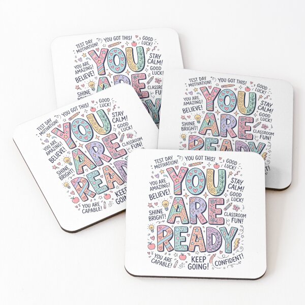Item preview, You Are Ready Student Motivation Test Day Encouragement Good Luck designed and sold by SofenArt.