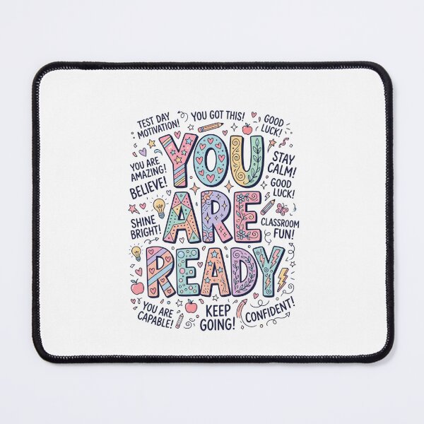 Item preview, You Are Ready Student Motivation Test Day Encouragement Good Luck designed and sold by SofenArt.