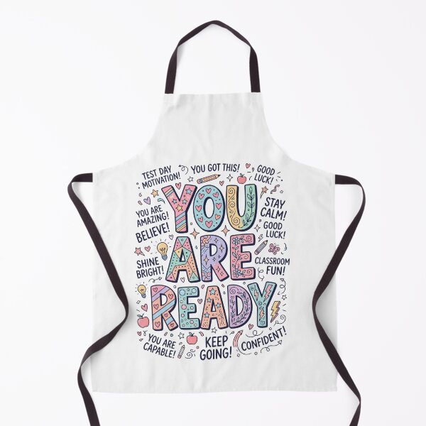 Item preview, You Are Ready Student Motivation Test Day Encouragement Good Luck designed and sold by SofenArt.