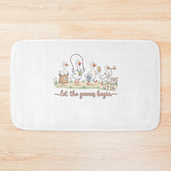 Item preview, Let The Games Begin Geese Sports Animal Competition designed and sold by SofenArt.