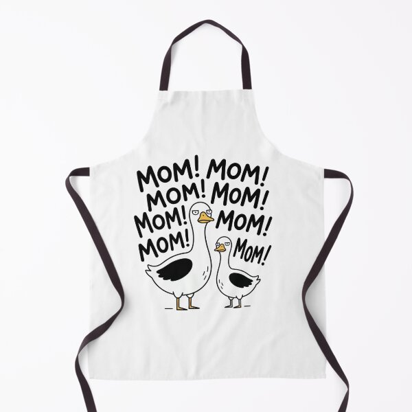 Aperçu de l'œuvre Maman ! Maman ! Maman ! Maman ! Maman ! Maman ! Maman ! Maman ! Maman ! Maman ! Drôle d'oie Mère Parent créée et vendue par SofenArt.