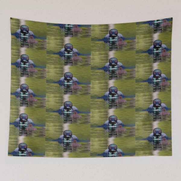 Item preview, Take-out finally arrives - Common Loon - Buck Lake, Ontario designed and sold by James Cumming.