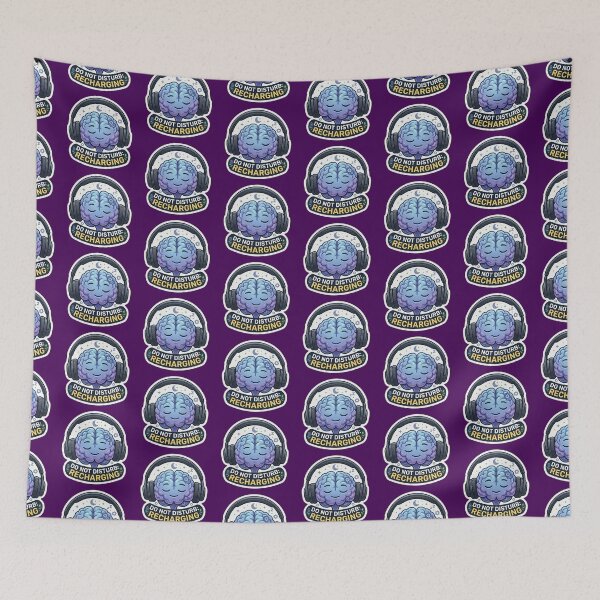 Item preview, Do Not Disturb Recharging Brain Nurse Shift Sleep designed and sold by AkDesign022.