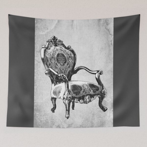 Item preview, Baroque Antique Armchair Gothic Victorian Throne Dark Art designed and sold by Ghoul Enterprises.