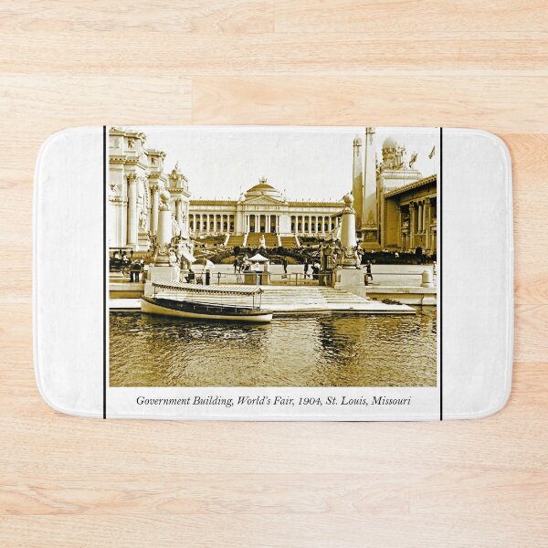 Item preview, St. Louis, Missouri, April 4, 1904, Grand Basin, Government Building, World's Fair designed and sold by AMacGPhilly.