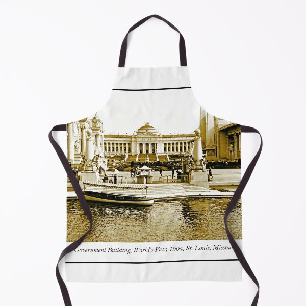 Item preview, St. Louis, Missouri, April 4, 1904, Grand Basin, Government Building, World's Fair designed and sold by AMacGPhilly.