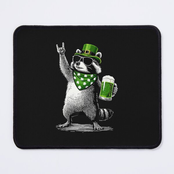 Item preview, Rockin' Raccoon Festive Party Animal Design designed and sold by trucnhieuchan.