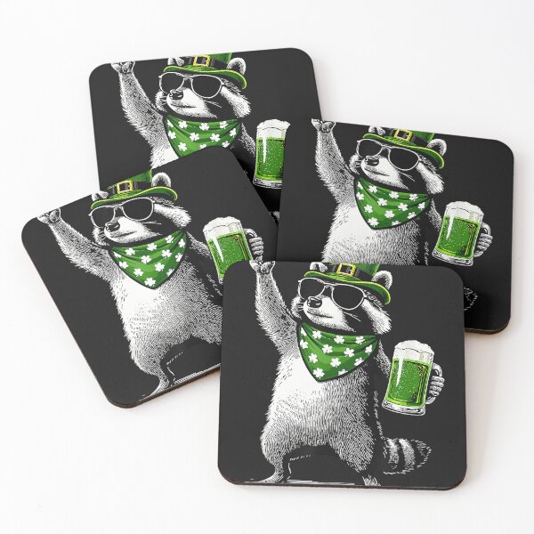 Item preview, Rockin' Raccoon Festive Party Animal Design designed and sold by trucnhieuchan.