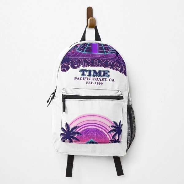 Item preview, Retro Summer Time Neon Pyramid Beach designed and sold by The Daily Progress.
