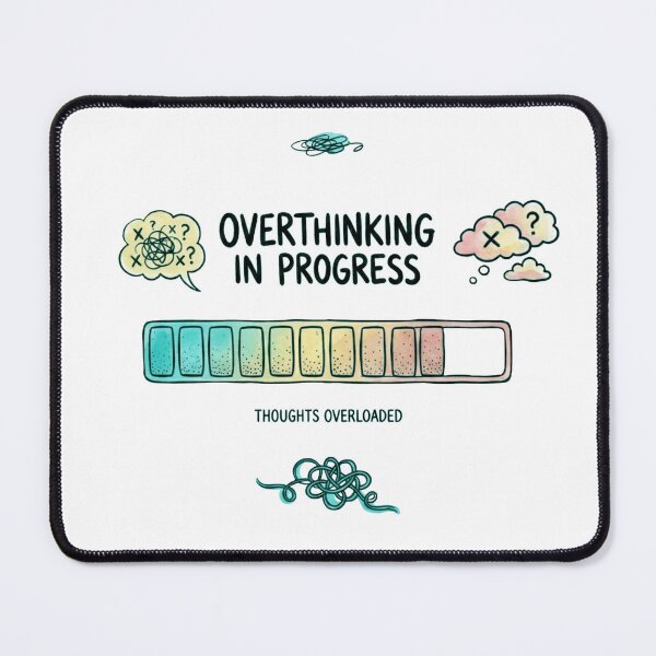 Item preview, OVERTHINKING designed and sold by DripStickStore.