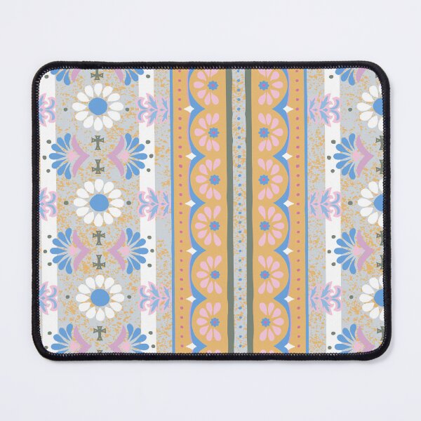 Item preview, Orion Garden - Aegean Summer - yellow blue designed and sold by Stephanie Fiona Design.