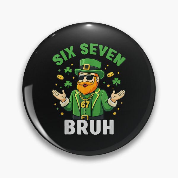 Item preview, Lucky Leprechaun Bruh with Green Vibes designed and sold by trucnhieuchan.