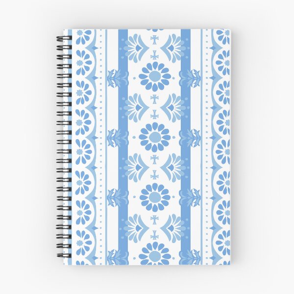 Item preview, Orion Garden - Aegean Summer - blue white designed and sold by Stephanie Fiona Design.