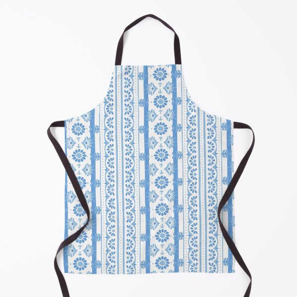 Item preview, Orion Garden - Aegean Summer - blue white designed and sold by Stephanie Fiona Design.