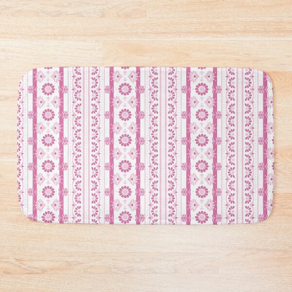 Item preview, Orion Garden - Aegean Summer - pink white designed and sold by Stephanie Fiona Design.