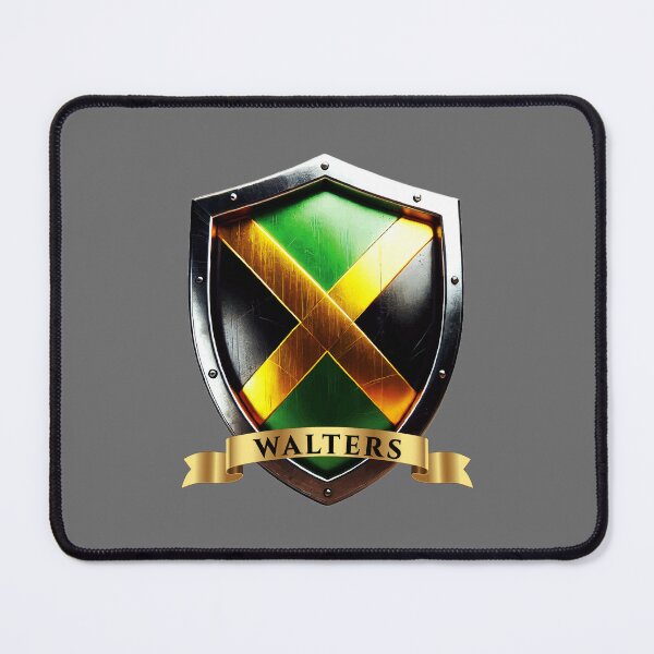 Item preview, Walters Jamaica Family Name Shield designed and sold by Highlandkings.