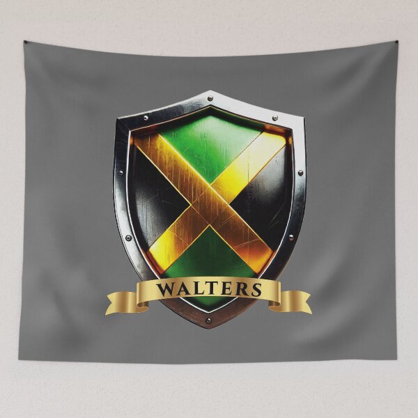 Item preview, Walters Jamaica Family Name Shield designed and sold by Highlandkings.