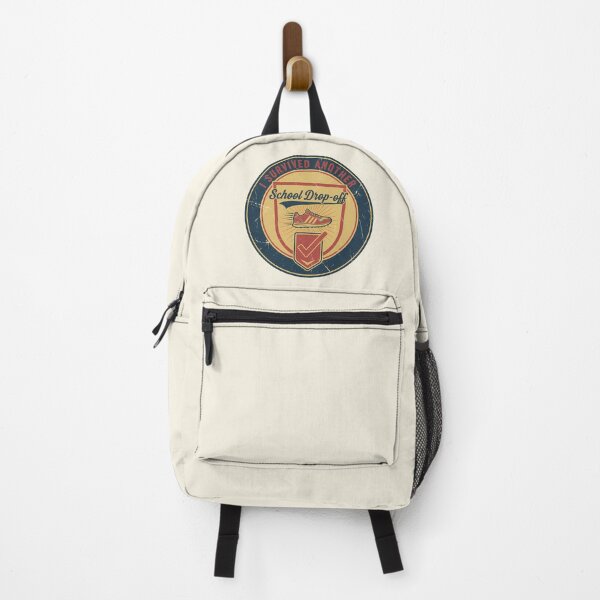 Item preview, Survived School Drop-Off Badge Design designed and sold by Teeny Quities.