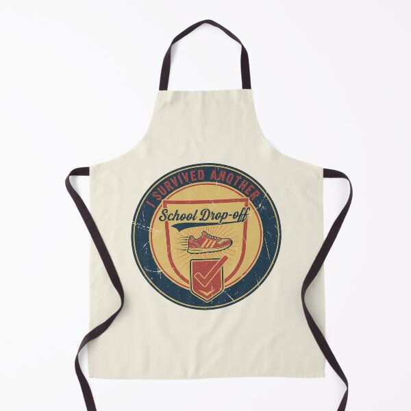 Item preview, Survived School Drop-Off Badge Design designed and sold by Teeny Quities.