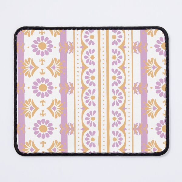 Item preview, Orion Garden - Aegean Summer - pink yellow white designed and sold by Stephanie Fiona Design.