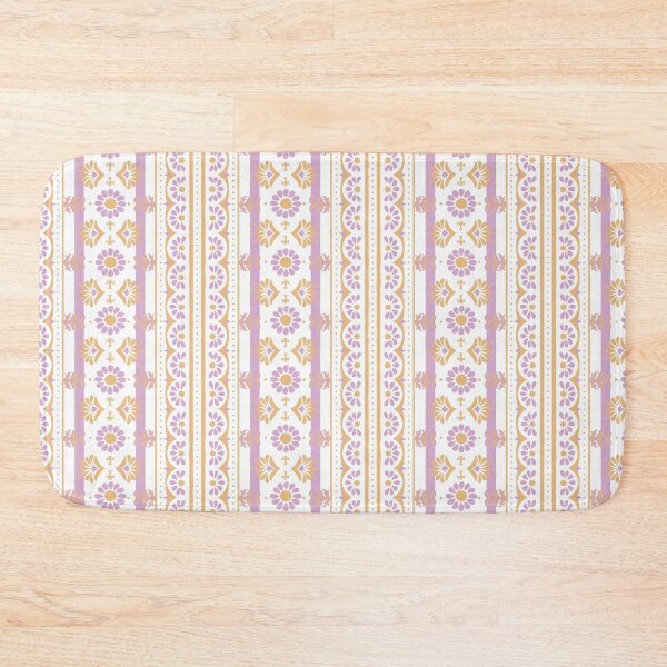 Item preview, Orion Garden - Aegean Summer - pink yellow white designed and sold by Stephanie Fiona Design.