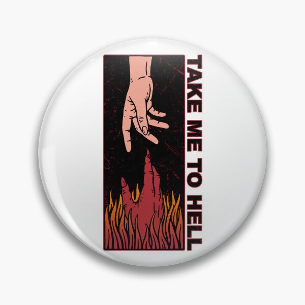 Item preview, Take Me To Hell, vintage designed and sold by fabiandesigns88.