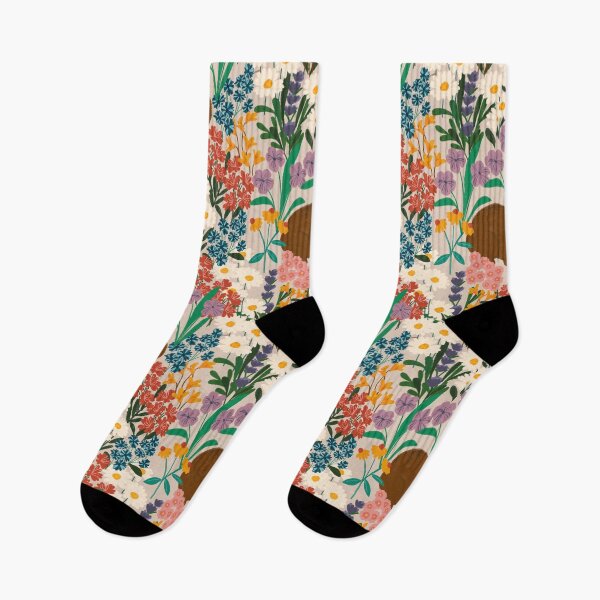 Item preview, Wombats in a Wildflower Wonderland by Suki McMaster designed and sold by Suki McMaster.