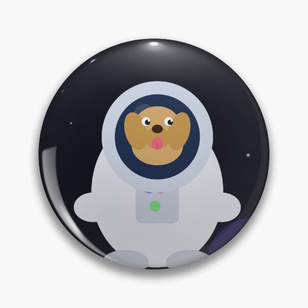 Item preview, space doggo designed and sold by LinesOnly.